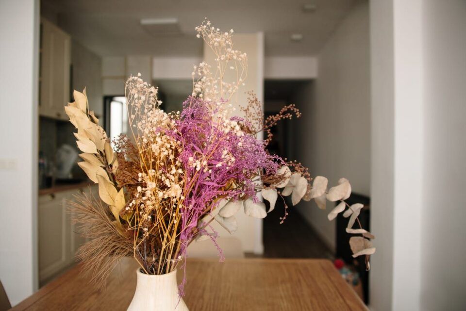 Flores secas para decoração: como fazer em casa